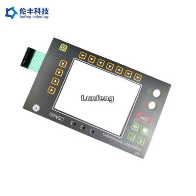 İyi bir fiyat. Arka Işık LED Membrane Switch, Delikli Metal Dome Membrane Switch çevrimiçi