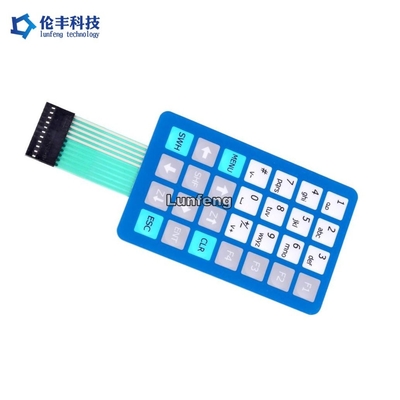 İyi bir fiyat. 3M468 Arka Yapışkanlı Metal Dome Membrane Switch Serigrafi çevrimiçi