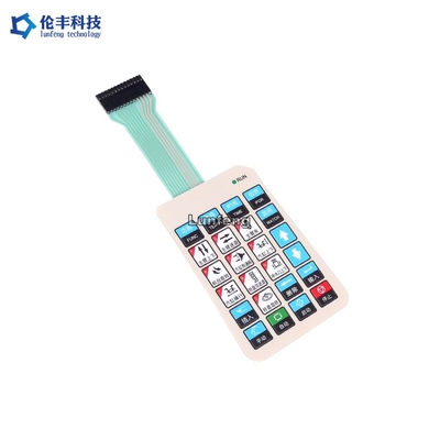 İyi bir fiyat. Polyester LED Membrane Switch, Metal Dome Membrane Switch Klavye çevrimiçi