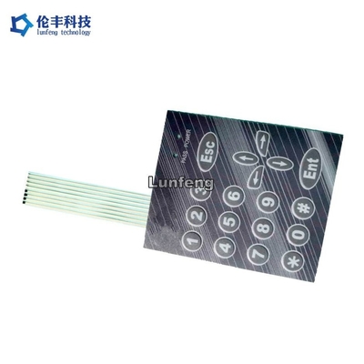 İyi bir fiyat. OEM ODM Membrane Switch Klavye 3M468 3M9080 3M9448 Arka Yapıştırıcı çevrimiçi