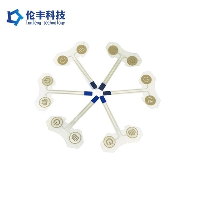 İyi bir fiyat. 1.5mm Pitch PET LED Membrane Keypad for Advanced Control çevrimiçi