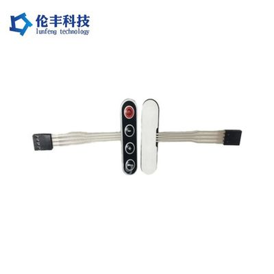 İyi bir fiyat. 50-500g Çalışma Kuvveti Plastik Membran Anahtar PET Membran Anahtar Temizlemesi Kolay Endüstriyel Ekipmanlar İçin Kontrol Paneli çevrimiçi