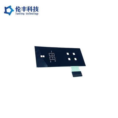 İyi bir fiyat. 1.5mm Pitch Lighted Membrane Keypad Customized for Your Business Needs çevrimiçi