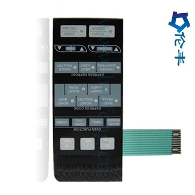 İyi bir fiyat. PET PVC Metal Dome Membrane Switch Klavye 3M468 Dijital Kaplama Baskı Serigrafi çevrimiçi