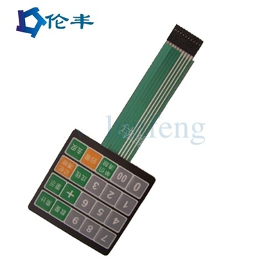 İyi bir fiyat. PET PC Membrane Switch ve Panel Graphic Overlay Düz Metal Dome Membrane Switch çevrimiçi