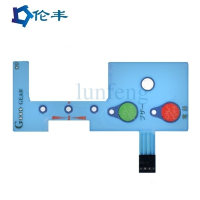 İyi bir fiyat. PET LED Membran Tuş Takımı 3M468 Blue Home Graphic Overlay Membran çevrimiçi