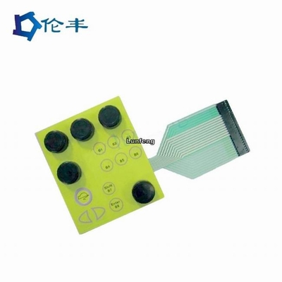 İyi bir fiyat. PCB Silikon Kauçuk Tuş Takımı Özel 3M468 Mat Yüzey Memrbane Tuş Takımı çevrimiçi