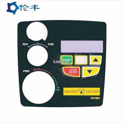 İyi bir fiyat. PET PC PVC Grafik Panel Yerleşimi LCD 3M467 Özel Endüstriyel Kontrol Panelleri çevrimiçi