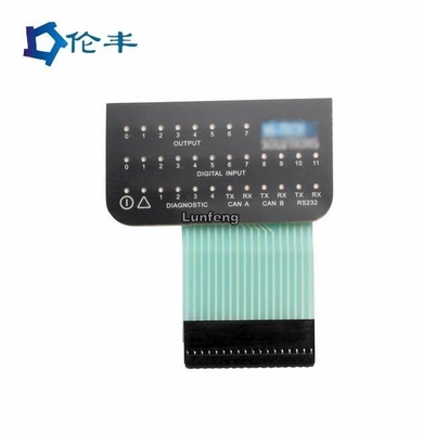 İyi bir fiyat. 3M467 LED Membran Tuş Takımı Dokunsal Olmayan Mat Tıbbi Ekipman çevrimiçi