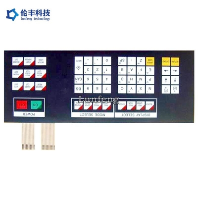 Serigrafi Baskı Özel Tasarım PET Membrane Switch Dijital Kaplama
