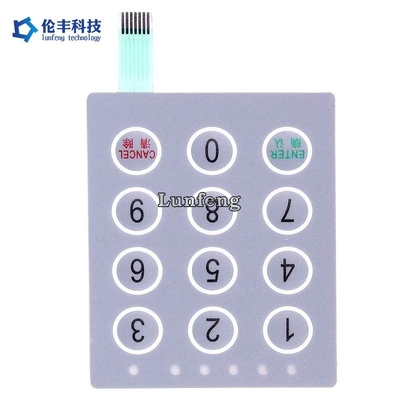 İyi bir fiyat. Pantone PET Membrane Switch, Polyester Membrane Switch Klavye çevrimiçi