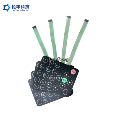 Good price Endüstriyel Kontrol için PET Özel Tasarım Membran Anahtarı Tuş Takımı çevrimiçi