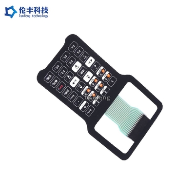 Good price PET Şeffaf LCD Düz Membran Anahtarı Mat Yüzey Tuş Takımı çevrimiçi