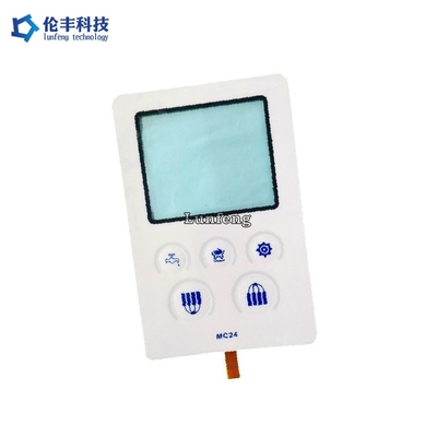 İyi bir fiyat. Esnek Kablo ile Elektronik Özelleştirilmiş Metal Dome Membrane Switch çevrimiçi
