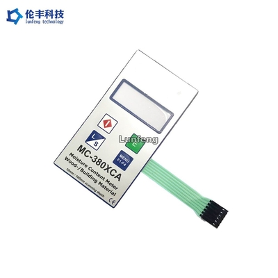 İyi bir fiyat. Özel Membran Anahtarı Tuş Takımı, Nem İçeriği Ölçer PET Membrane Switch çevrimiçi