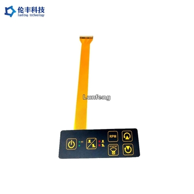 PET 0.188mm Düz PET Membran Anahtarı FPC Devresi Mat Yüzey