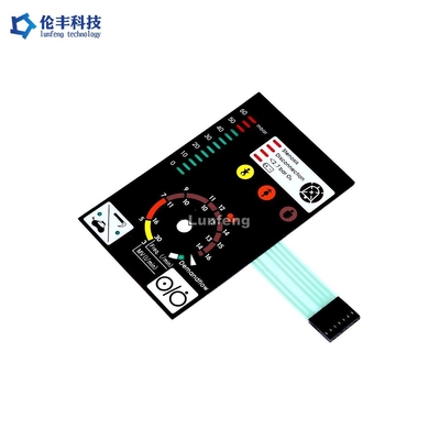 İyi bir fiyat. LCD Pencere LED Membran Tuş Takımı, Gümüş Devre Led Membran Anahtarı çevrimiçi