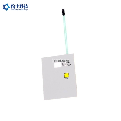 Autotype EBG180 PET Düz Membran Anahtarı 2.54mm Pitch Dokunsal Prototip