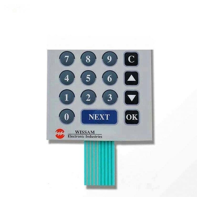 Tek/Çift/Çok katmanlı devre -30°C ila 80°C sıcaklık aralığı ile Metal Kubbe Dokunmatik Değiştiricisi