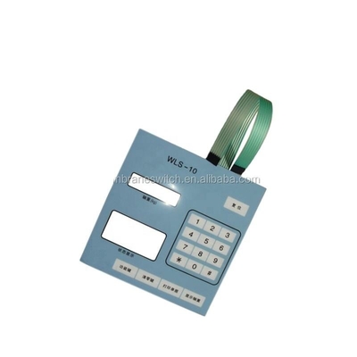 PET/PC/PVC malzemesinden yapılan tüketici elektroniği için düz zarı klavyesi