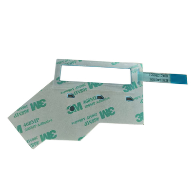 Özel Endüstriyel LCD Ekran Paneli Membran Değiştiricisi Parlak Görünüm yüzeyi ile Pantone/ RAL Rengi Grafik Üstleşimi