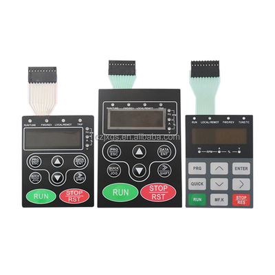 Mat Finish PC/ABS Membrane Switch Overlay with Silk Screen Printing Technology and Customized Design (İpek ekran baskı teknolojisi ve özelleştirilmiş tasarım ile Mat Finish PC/ABS Membrane Switch Overlay)