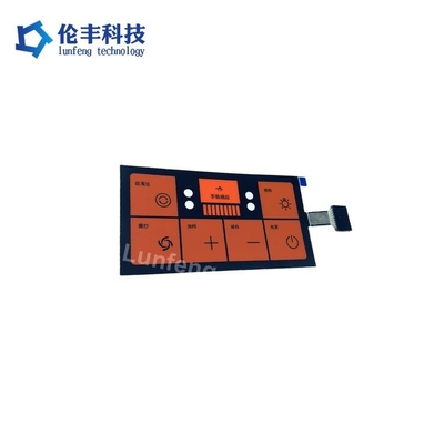 İyi bir fiyat. Endüstriyel Kontrol ve İzleme Sistemleri için Metal Dome Membran Switch Pad çevrimiçi