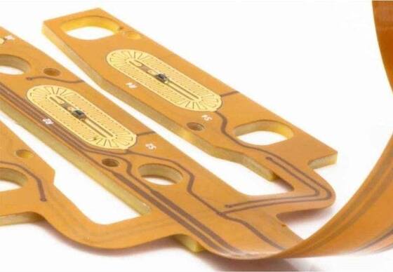 İyi bir fiyat. 0.05mm Minimum Trace Width FPC Flexible Circuit Board with Yellow PI Film Solder Mask and Gold Plating for Compact Electronics çevrimiçi