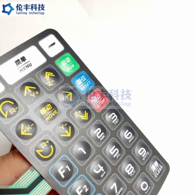 İyi bir fiyat. Dokunsal Polydone PET Membrane Switch Tuş Takımı Yerleşimi Metal Dome Tıbbi Ekipman çevrimiçi
