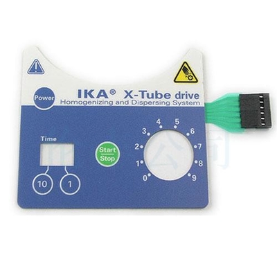Good price RAL Renkli Düz Membrane Switch PET Devre Siyah Konnektör Metal Dome çevrimiçi