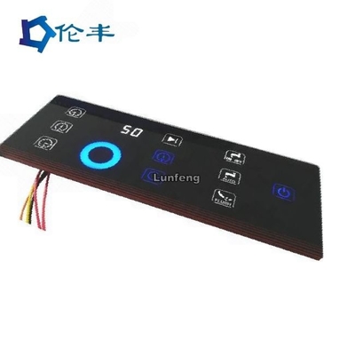 Good price LFG Arka Işık Membrane Switch Dokunsal 3M 468 Yapıştırıcı PET EBG180 çevrimiçi