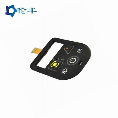 İyi bir fiyat. Metal Kubbe Silikon Kauçuk Tuş Takımı Membrane Switch 3M9080 Yapıştırıcı PET çevrimiçi