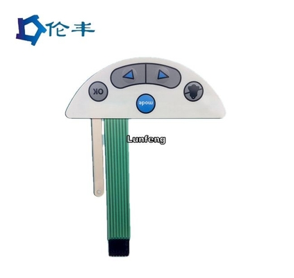 RAL Renkli Metal Dome Membrane Switch 3M468 Dokunsal Membran Tuş Takımı